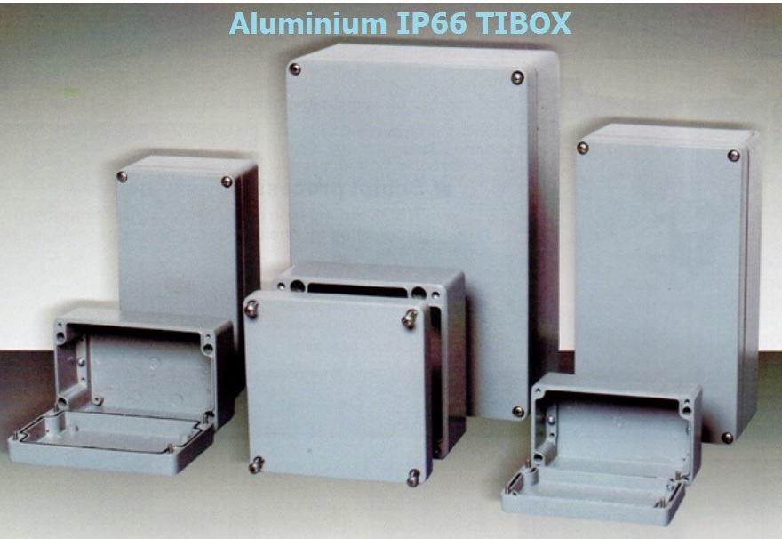Aluminum box IP66 TIBOX LV